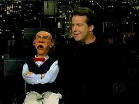 Jeff Dunham and Walter on Letterman
