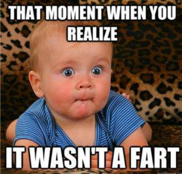 That Moment When You Realized…..