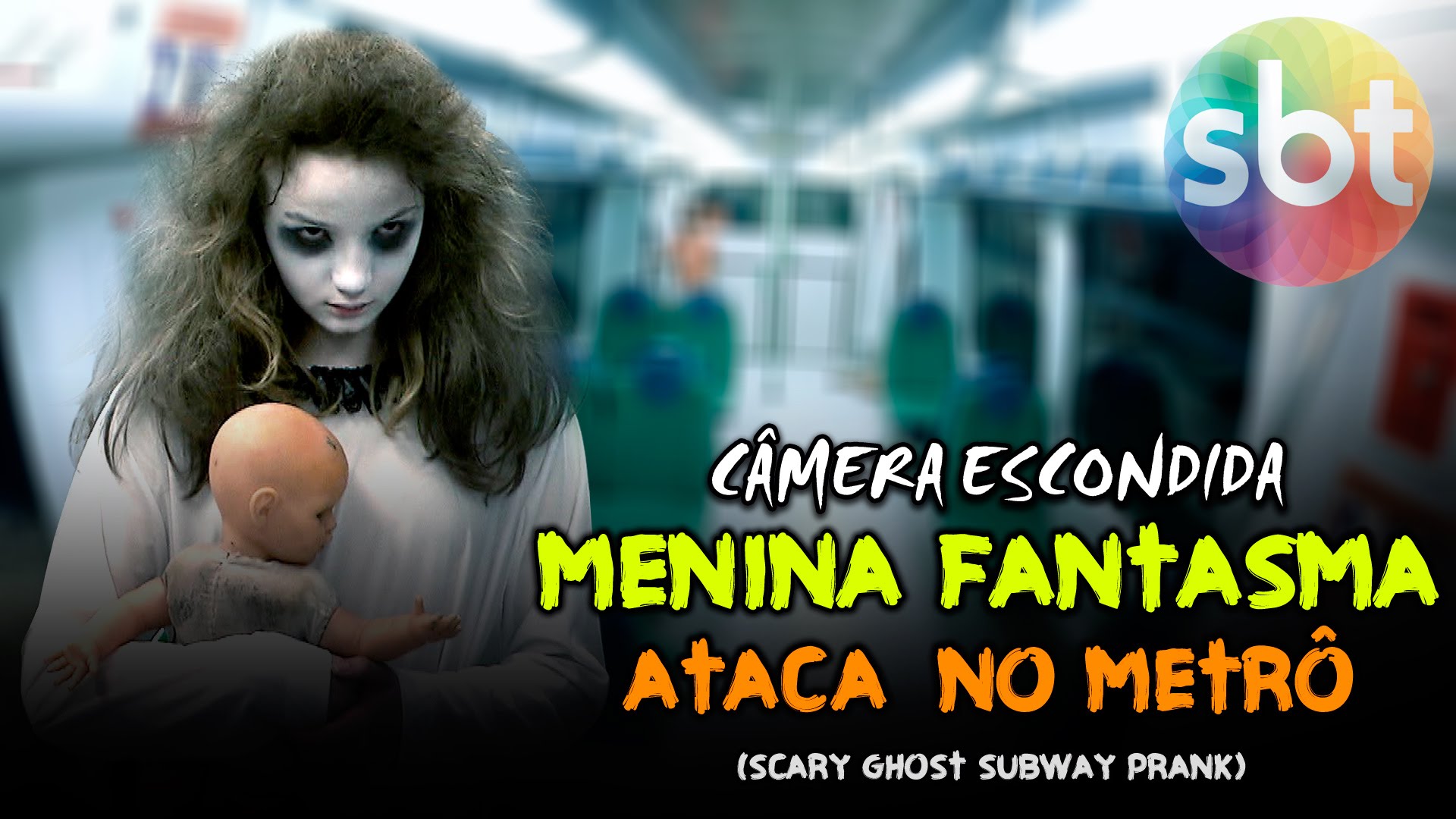 Scary Ghost Subway Prank